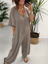 Marrakesh Balloon Jumpsuit - Pebble