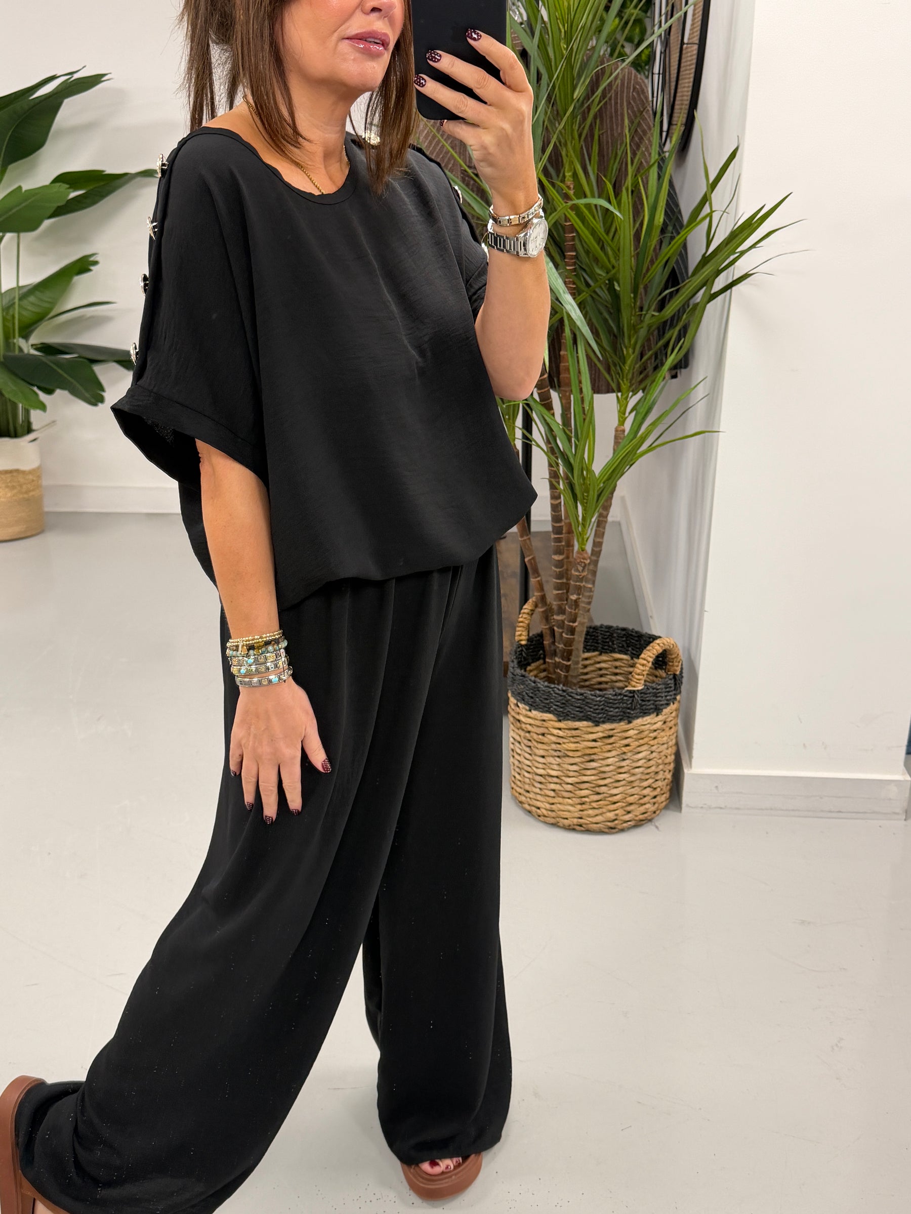 Military Two Piece - Black