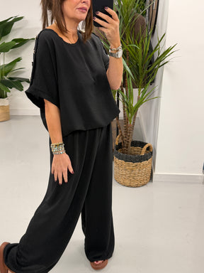 Military Two Piece - Black
