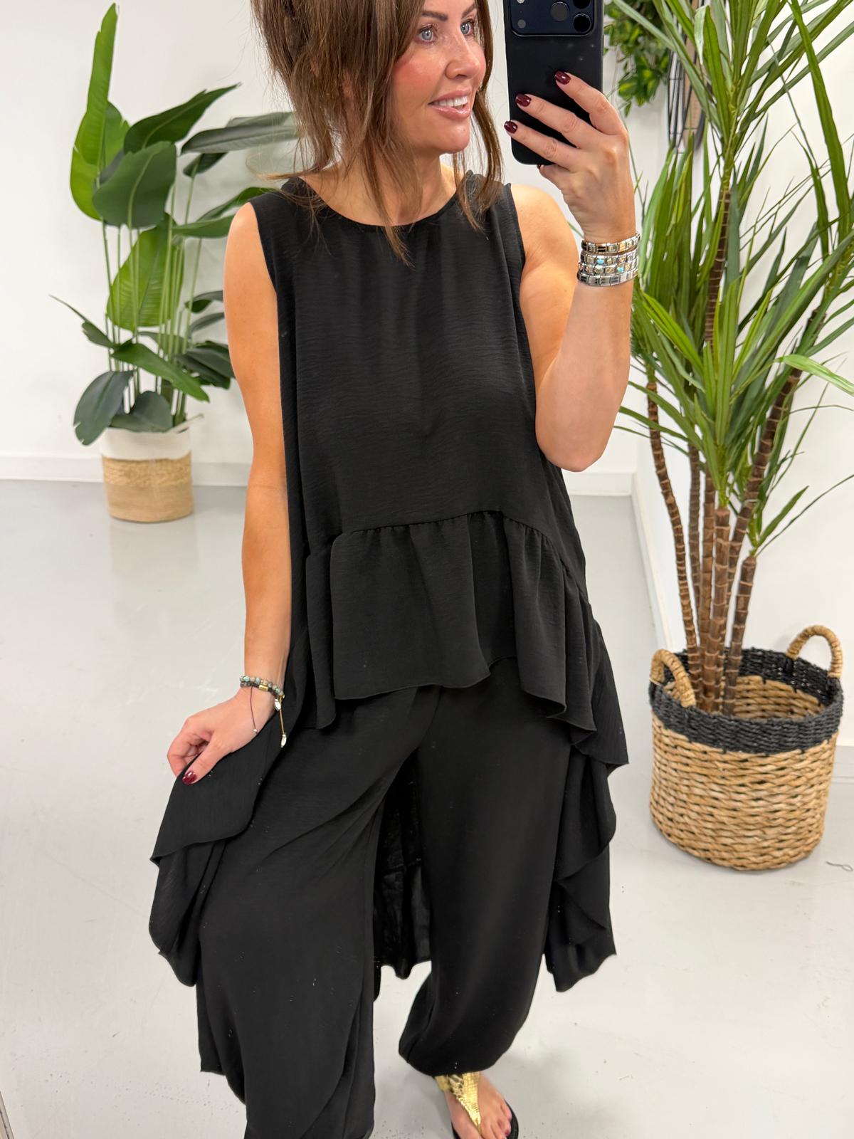 Valentina Hi Low Frill Two Piece