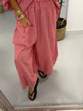 The Vichy Exposed Pocket Trouser - Ferrari Red