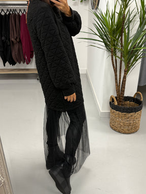 The Cosmo Pleated Tulle Dress