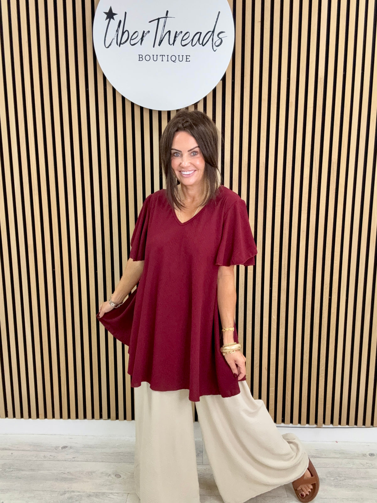 Heidi Swing Tunic - Mulberry