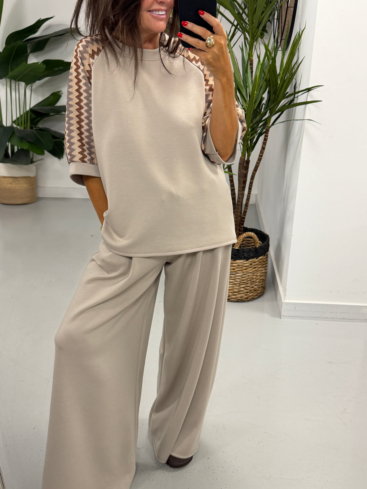 The Ziggy Scuba Tracksuit - Cream