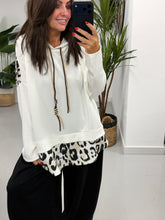 Animal Scuba Hoodie - Winter White