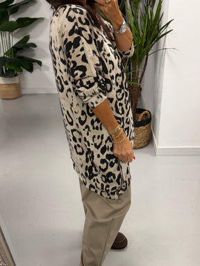 The Animal Dipped Hem - Taupe
