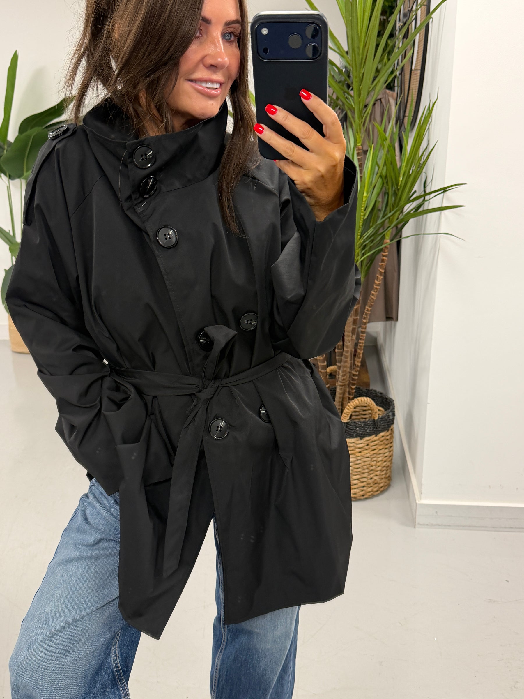 Trench Jacket - Black