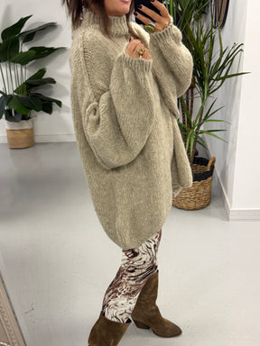 The Rustic Soft Knit - Oatmeal