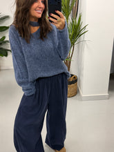 The Barrel Needlecord Joggers - Navy (Size 10-18)