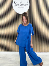 Lisbon Pleat Co-Ord - Classic Royal