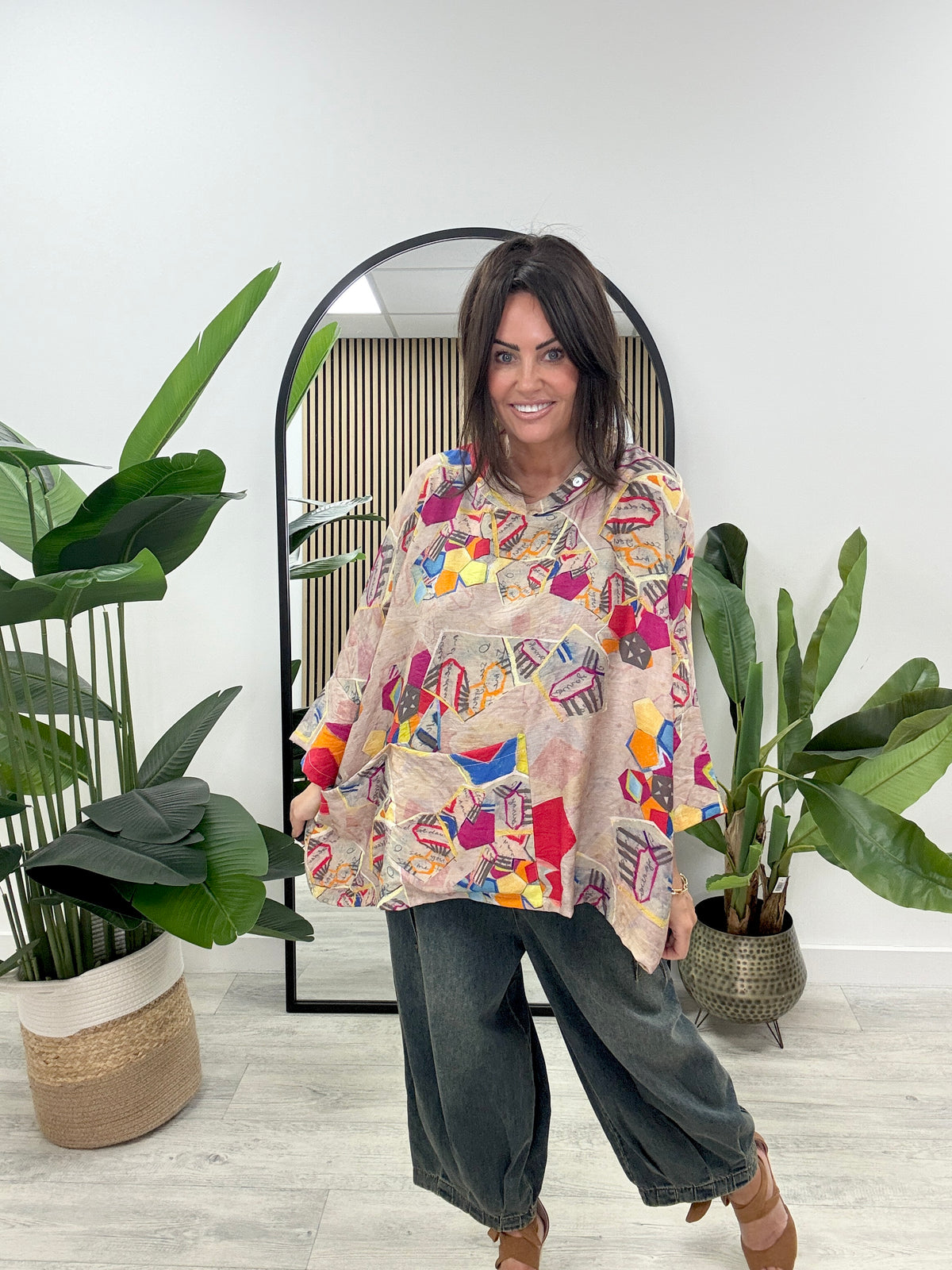 Bella Blue Penta Overhead Tunic