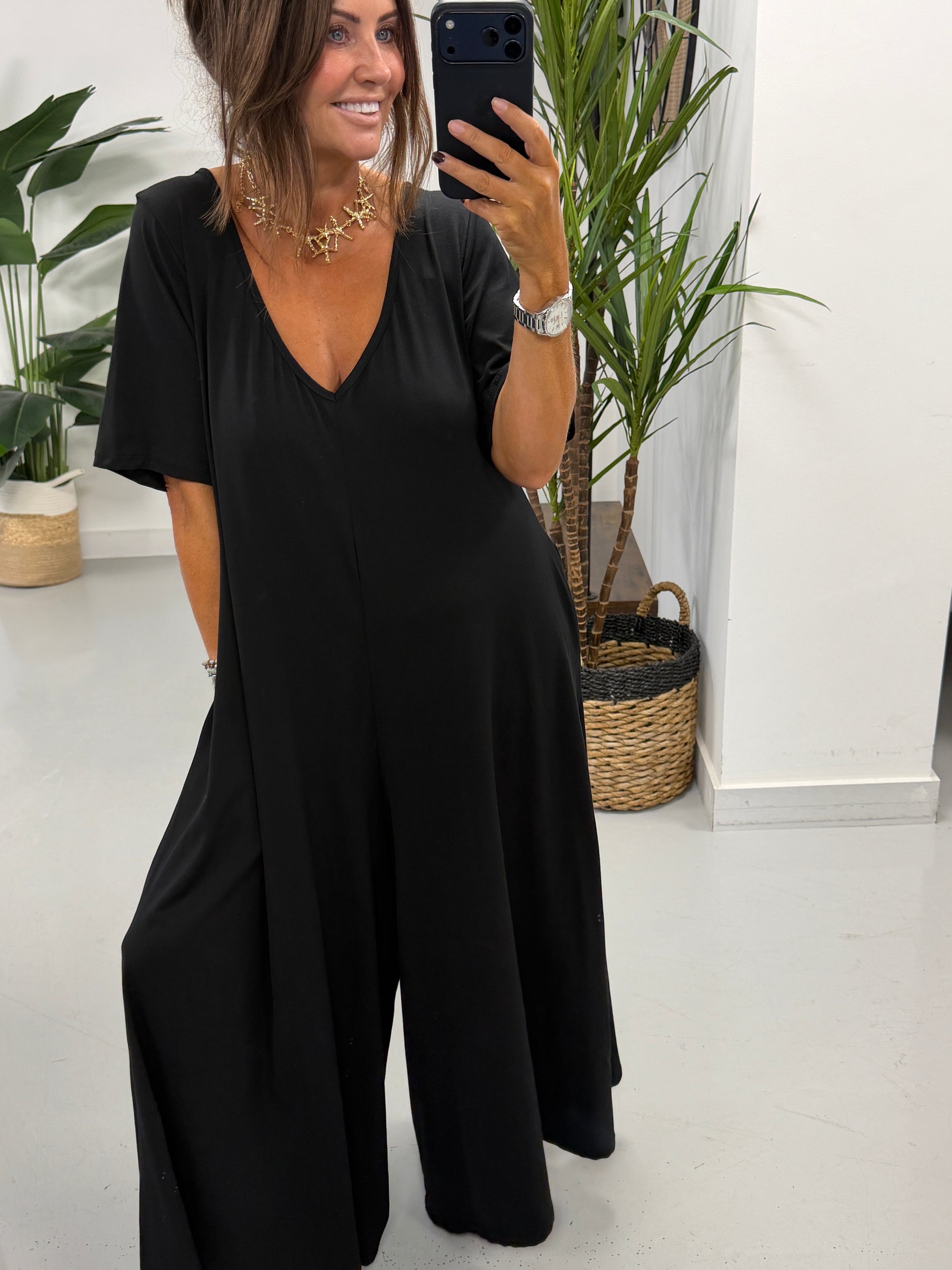 Jasmine Jumpsuit - Black
