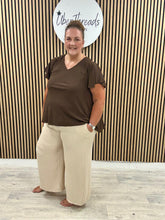 The Plain Palazzo - Cream(Plus)