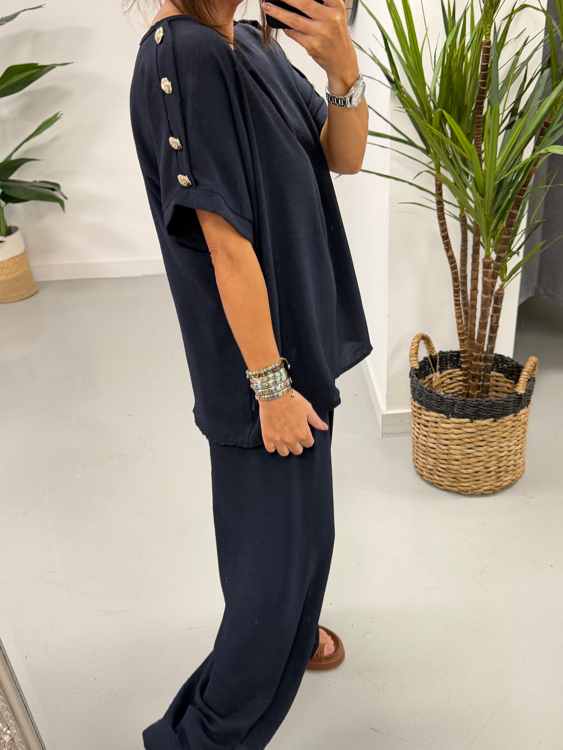 Military Two Piece - Navy