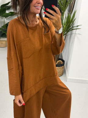 The Freestyle UTB Utility Jersey Top - Rust