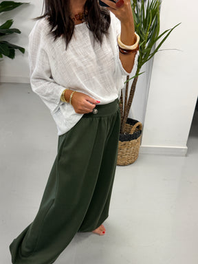 The Soft Touch Military Balloon Joggers - Khaki (Pre Order)