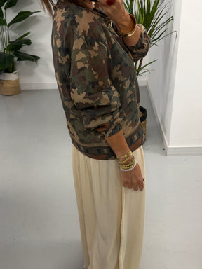 Lightweight Camo Jacket - Khaki
