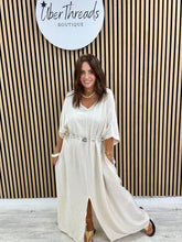 The Bondi Sands Split Dress - Cream