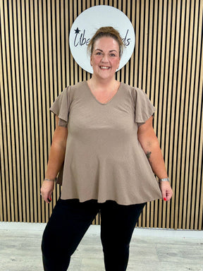 Heidi Swing Tunic - Taupe