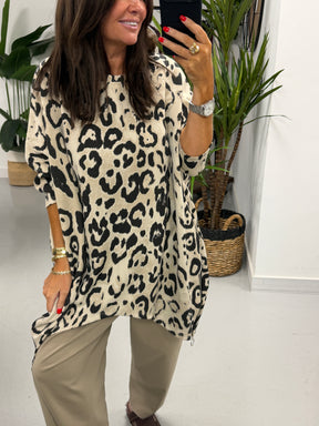 The Animal Dipped Hem - Taupe