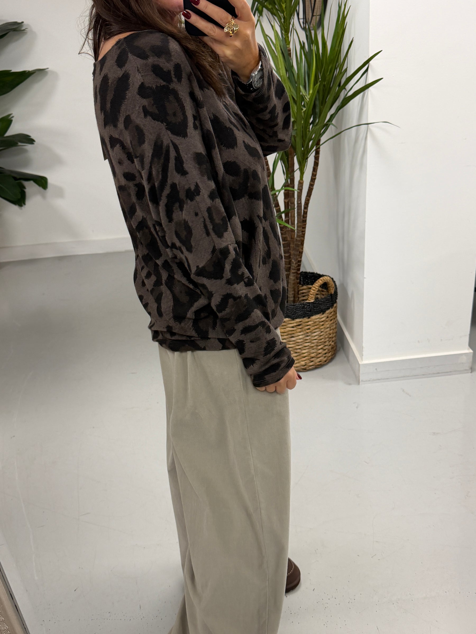 The Animal Print Soft Basic - Chocolate Cheetah (Size 10-14)