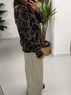 The Animal Print Soft Basic - Chocolate Cheetah (Size 10-14)