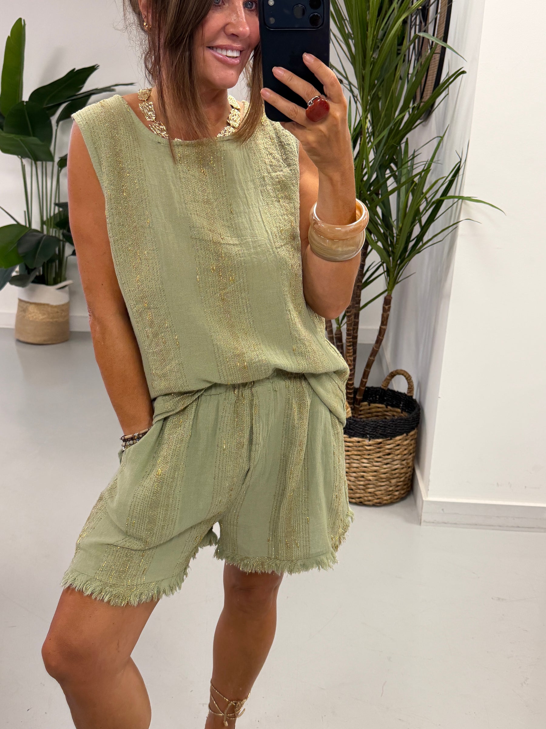 Summer Sands Tunic - Sage