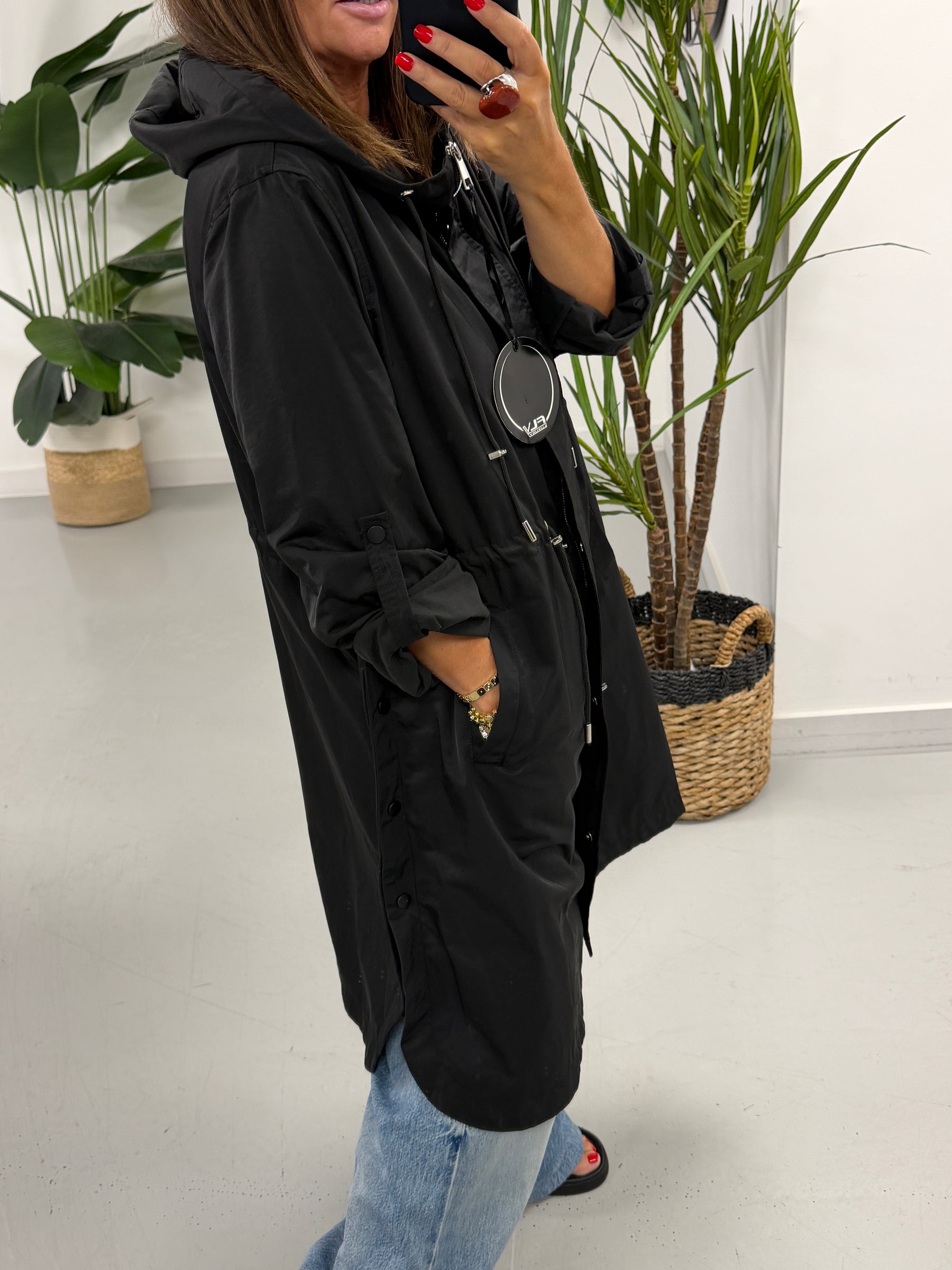 Fly Press Stud Mac - Black