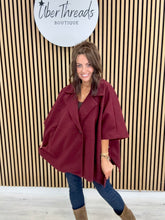 Autumn Cape - Mulberry