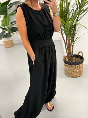 The Balloon Jumpsuit - Black