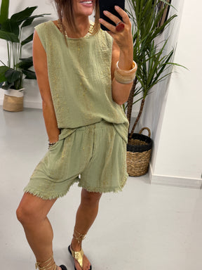 Summer Sands Tunic - Sage