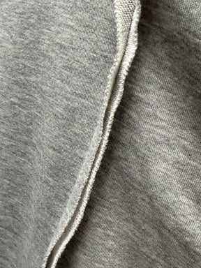 The Deluxe Weekend Crop Sleeve Sweat - Grey