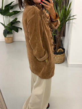 The Big Softie Military Jacket - Camel