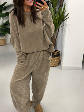 The Big Softie Lounge Set - Soft Camel