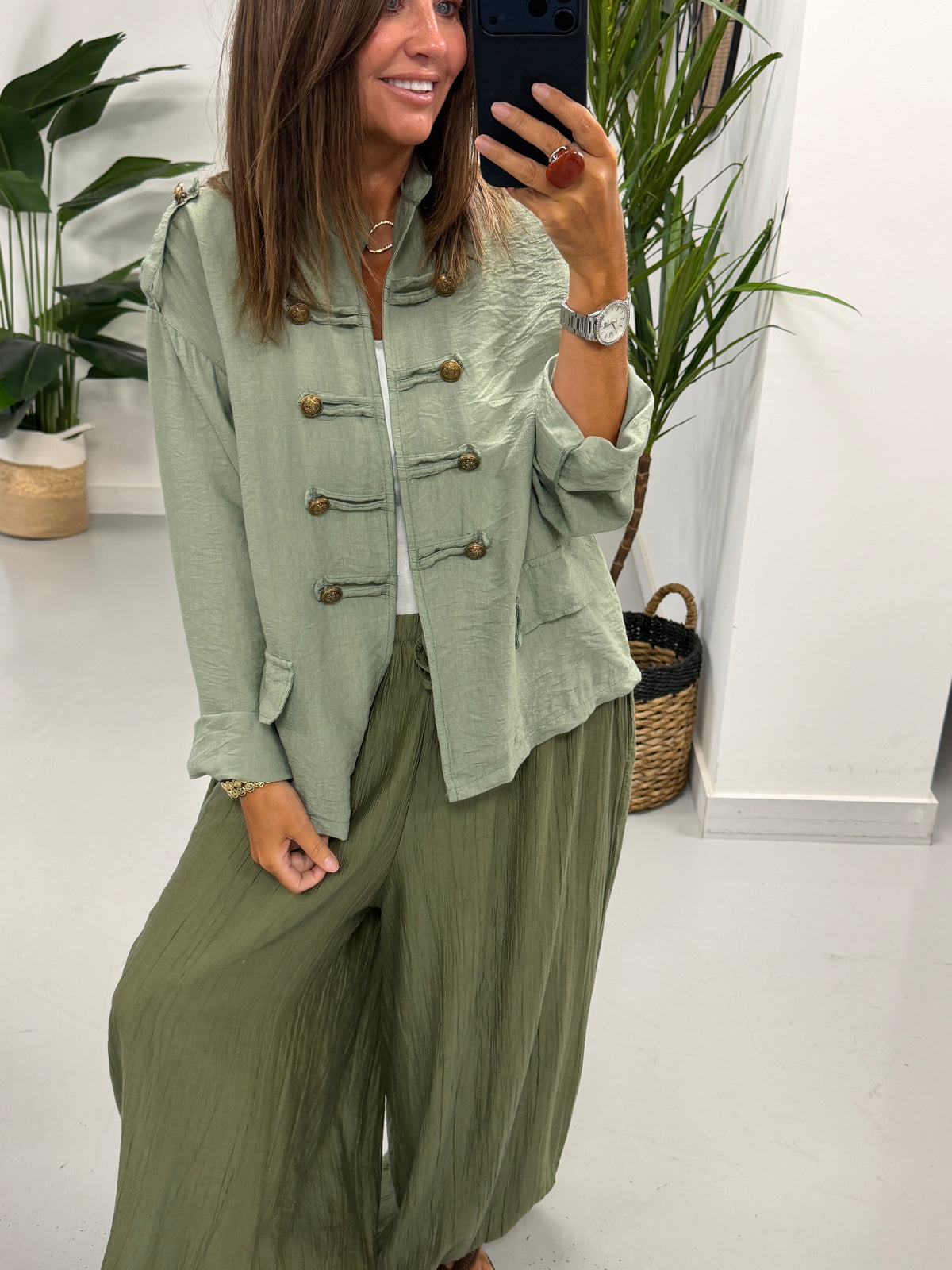 Military Jacket - Khaki