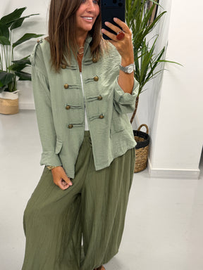 Military Jacket - Khaki