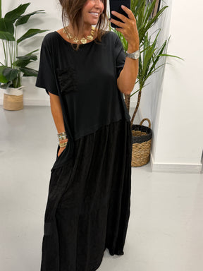 Harlow Vine Maxi - Black