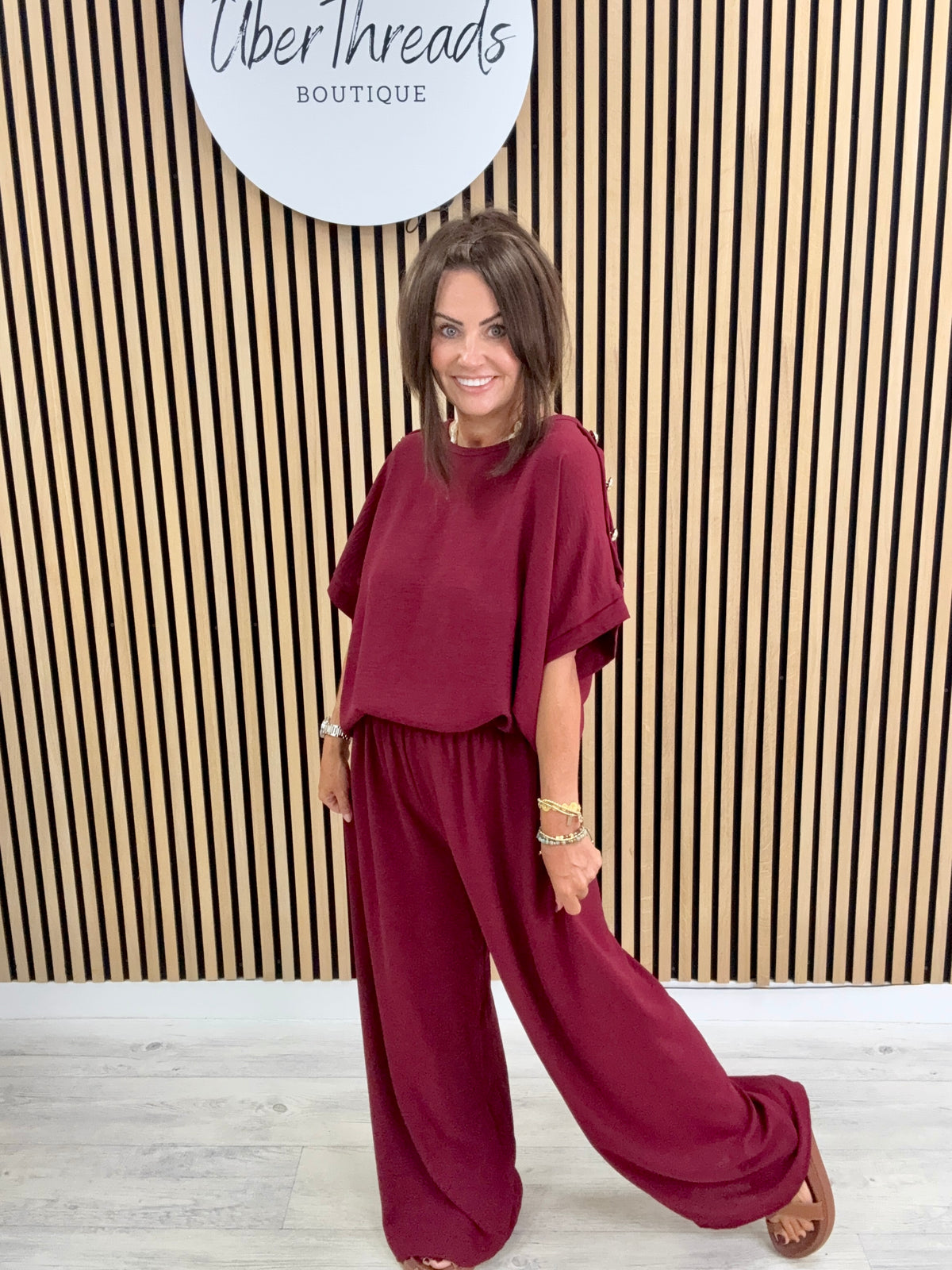 Military Two Piece - Mulberry