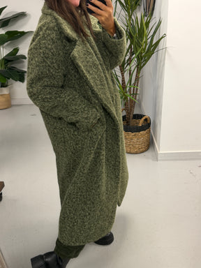 Dakota Boyfriend Coat  - Khaki