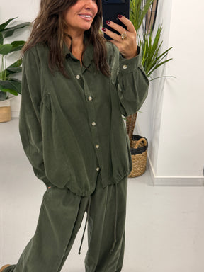 The Needlecord Shirt - Khaki