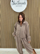 Herringbone Bomber- Camel