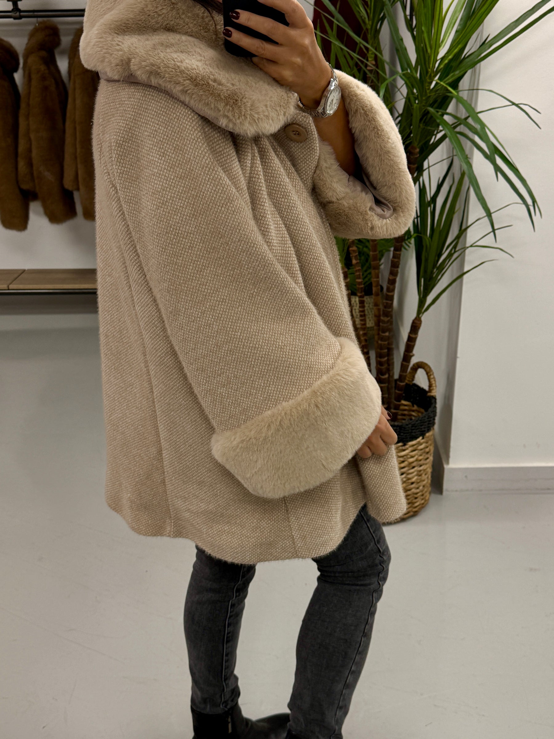 Kensington Swing Jacket - Cream