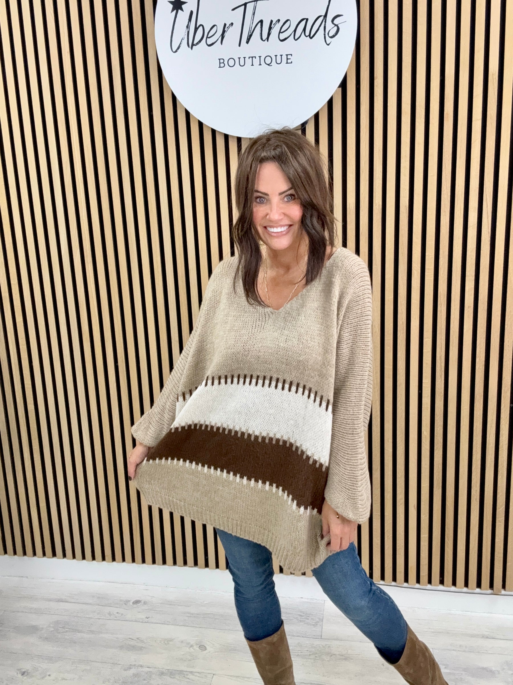 The Soft Stitch Knit - Camel