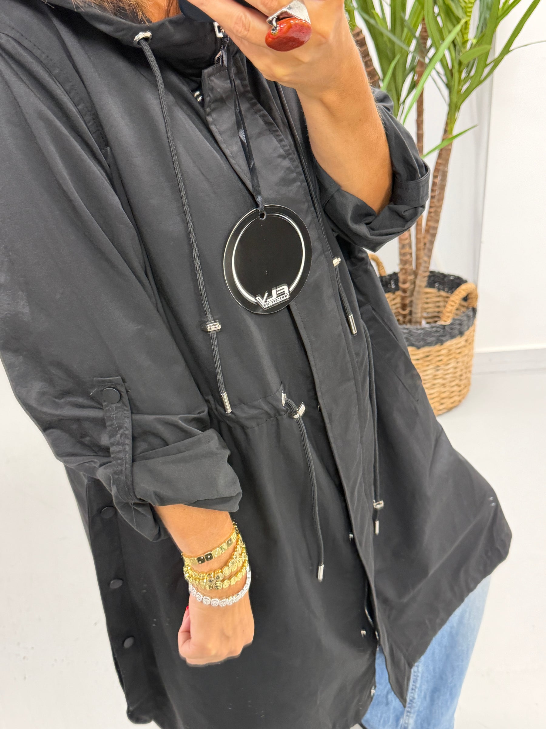 Fly Press Stud Mac - Black