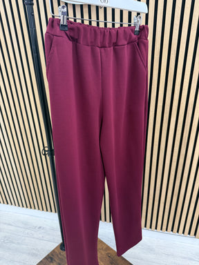 The Dalton Scuba Zip Hooded Tracksuit - Mulberry