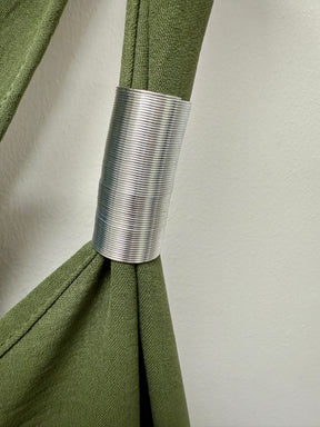 The Spring Shoulder Maxi - Khaki