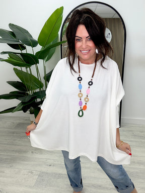 The Braxton Tunic - Winter White