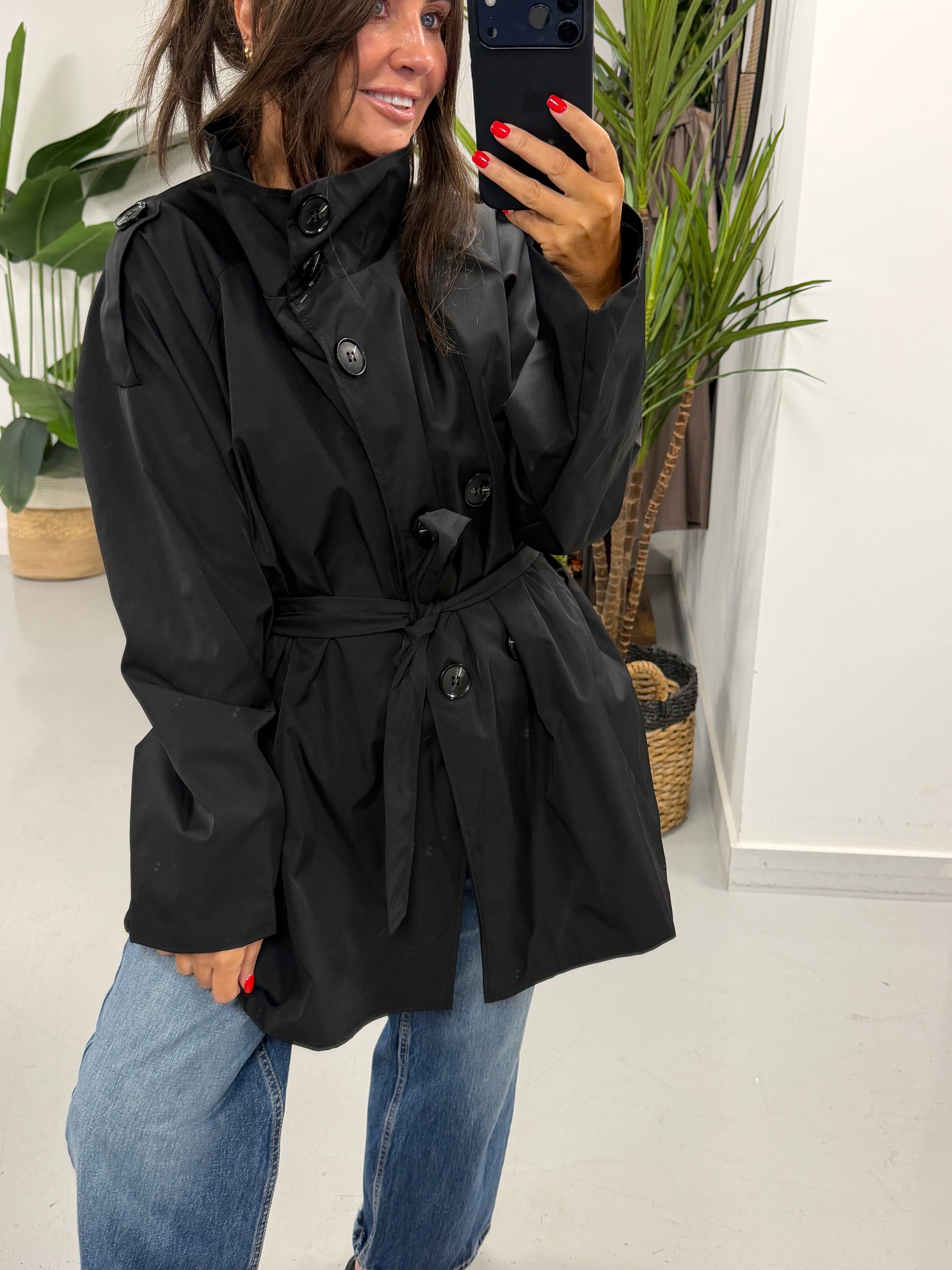 Trench Jacket - Black
