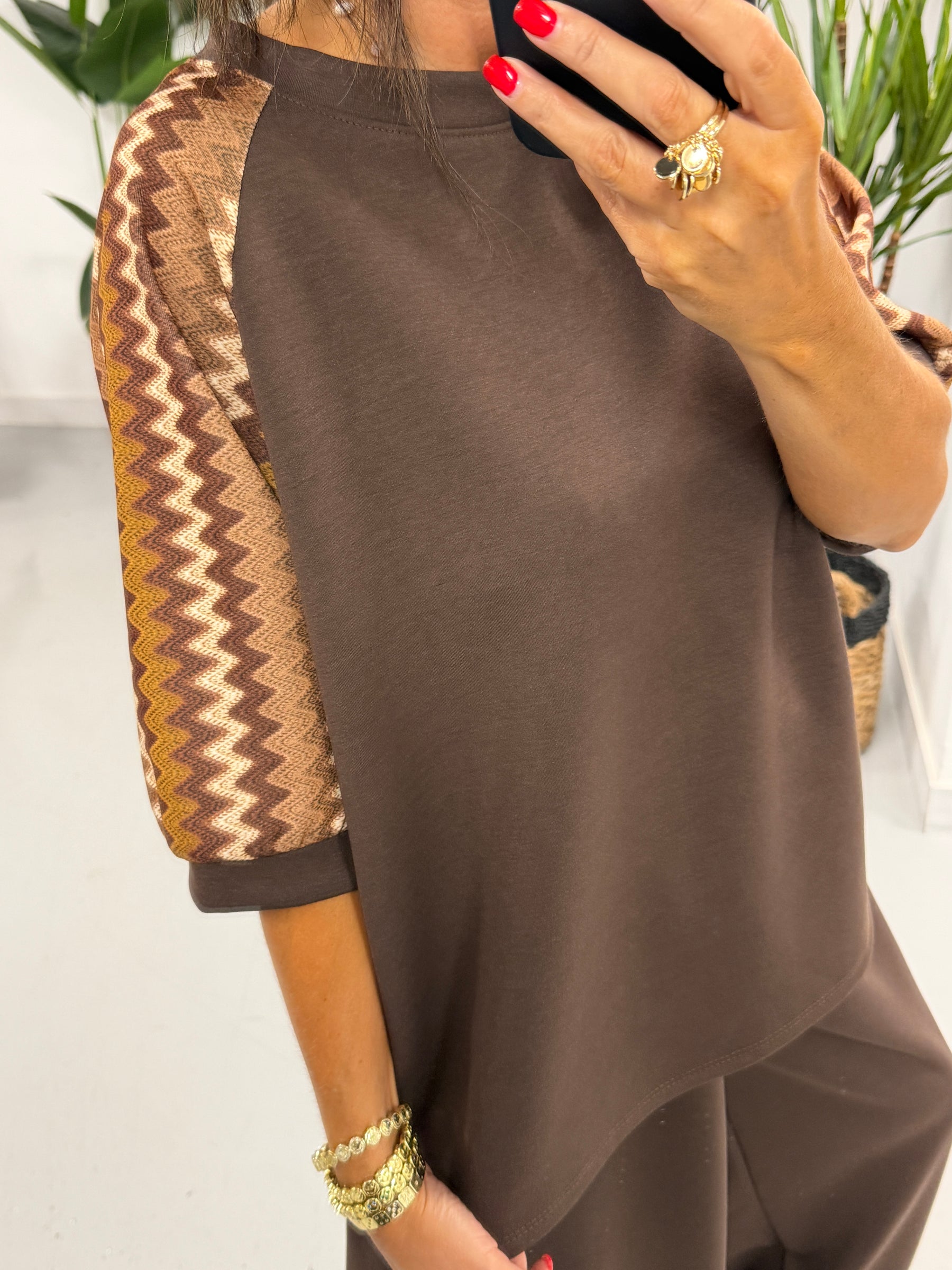 The Ziggy Scuba Tracksuit - Chocolate