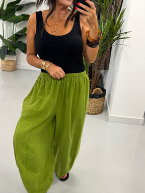 The Barrel Needlecord Joggers - Pistachio